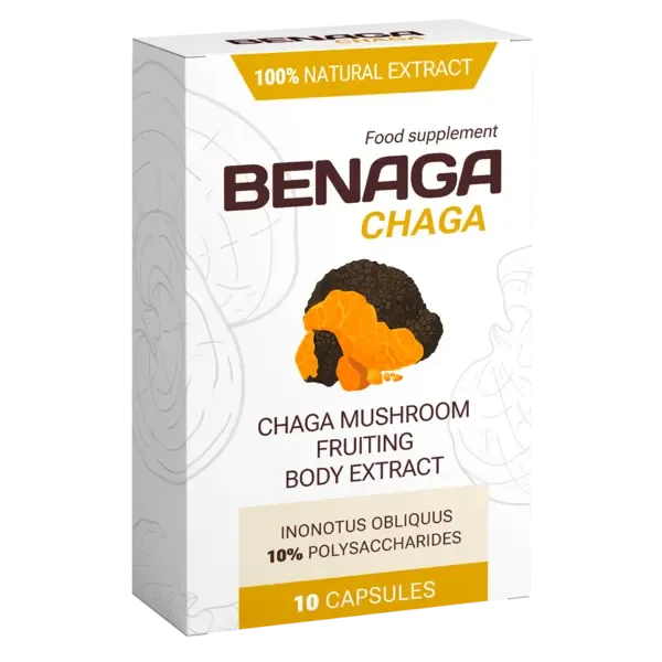 Benaga Chaga · suplemento natural