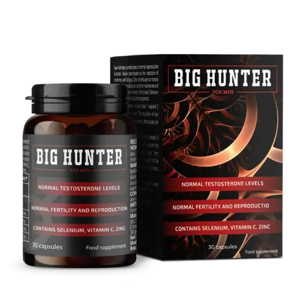 BigHunter · suplemento natural