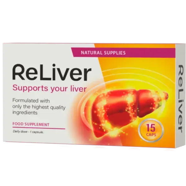 Reliver · suplemento natural