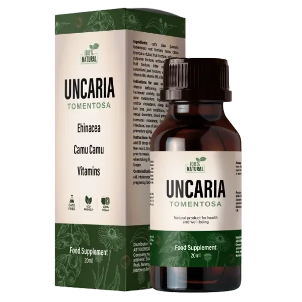 Uncaria · suplemento natural